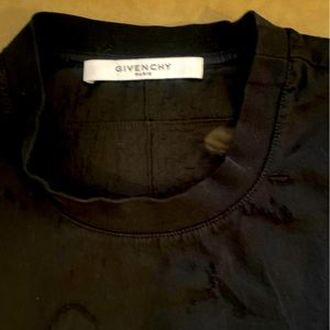 Givenchy distress shirt